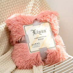 Super Soft Coral Fleece Blanket Warm Cozy Bedding Blanket Fluffy Sofa Bedding Airplane Hotel Throw Sofa Blanket