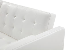 Whiteline Giovanni Sofa Bed Faux Leather - Go Living Room