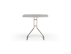 Whiteline Modern Living Katy side table ST1879-LGRY - Go Living Room